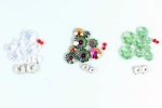 Oh! Christmas Tree Earring Bead Kit - Crystal