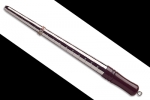 Metal Ring Stick--Rosewood Handle - Grooved