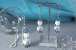 Winter Wubberland Snowman Earrings Kit - Aqua